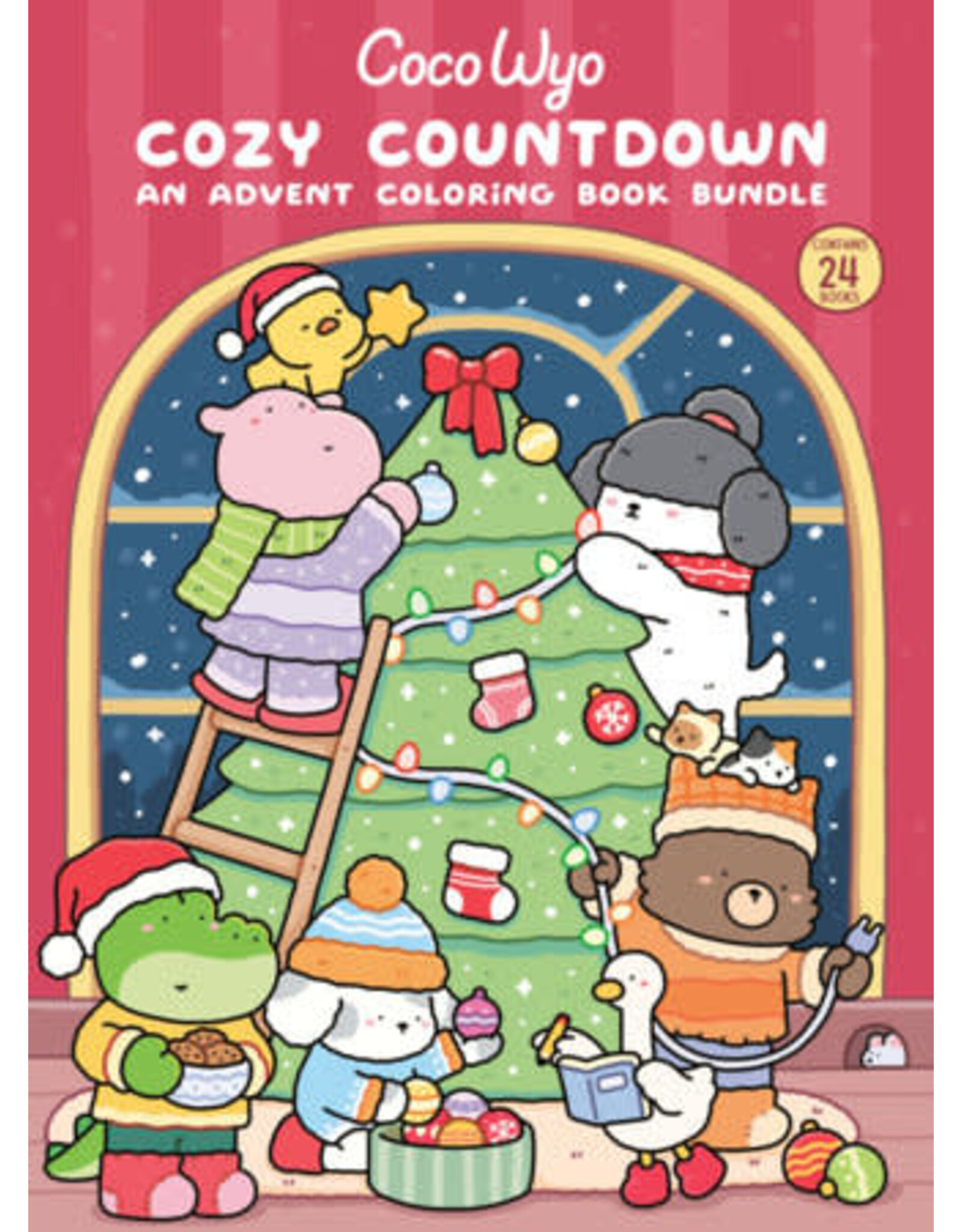 Cozy Countdown An Advent Coloring Book Bundle