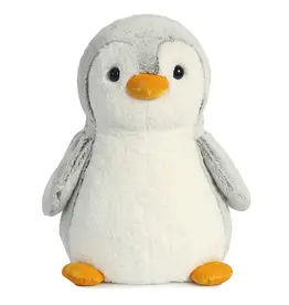 Aurora PomPom Penguin - Gray 16.5"