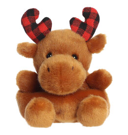 Aurora Palm Pals - 4" Clove Plaid Moose