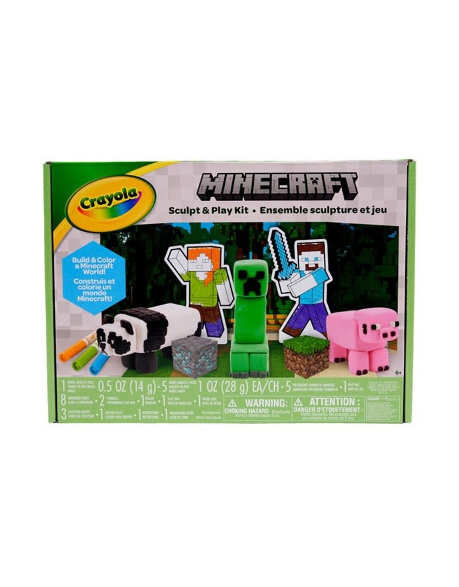 Crayola Minecraft Sculpt & Play Kit