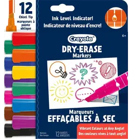 Crayola Crayola Broad Line Dry Erase Markers 12pk