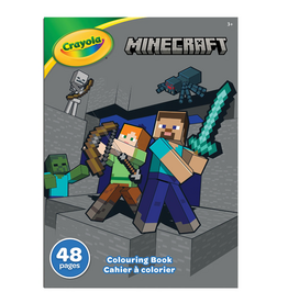 Crayola Minecraft 48 Page Colouring Book