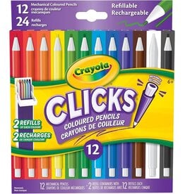 Crayola Clicks Mechanical Coloured Pencils 12 Count