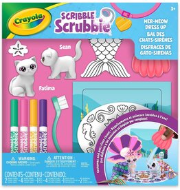 Crayola Crayola Scribble Scrubbie MerMeow Dress-Up Playset
