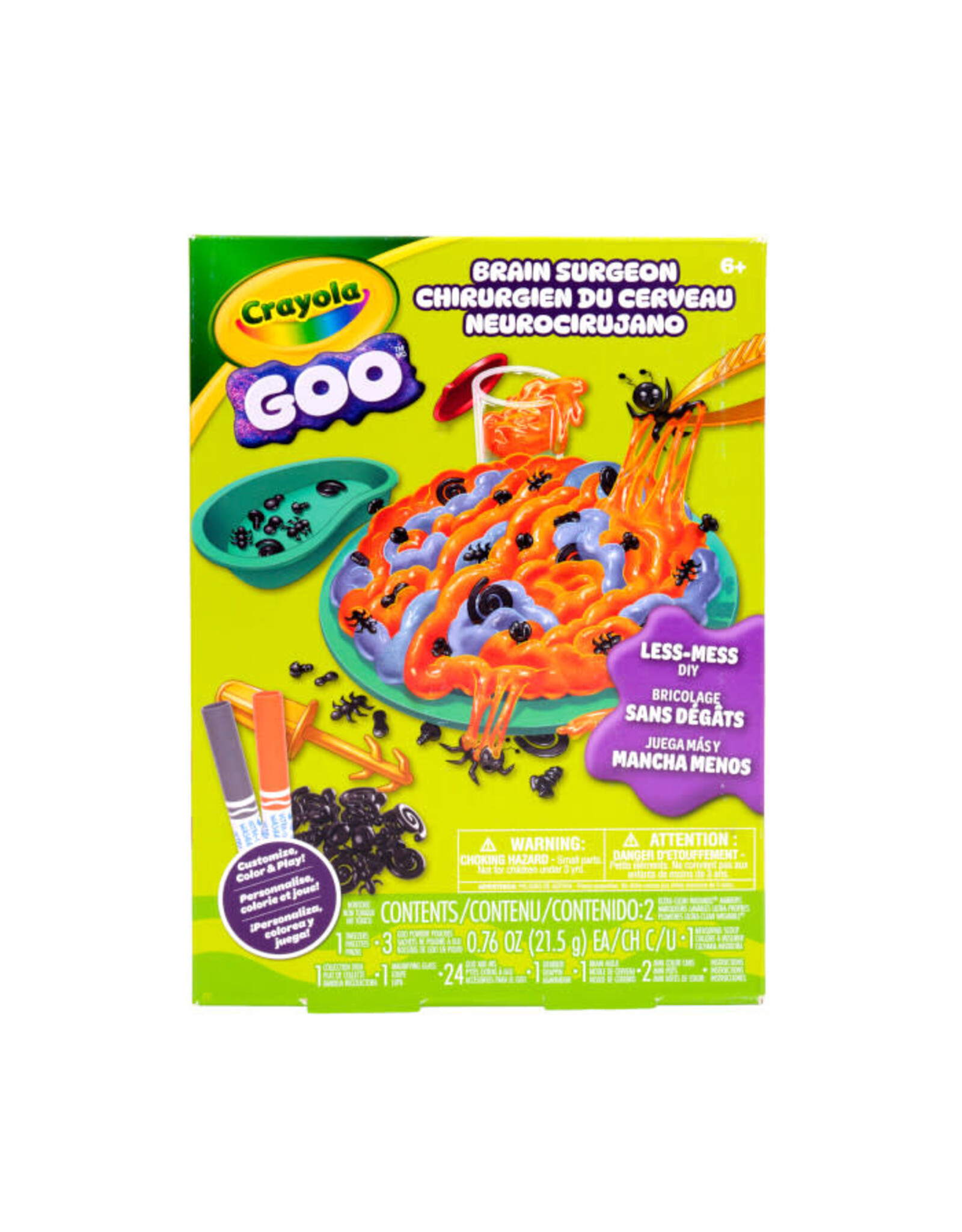 Crayola Goo Brain Surgeon Playset