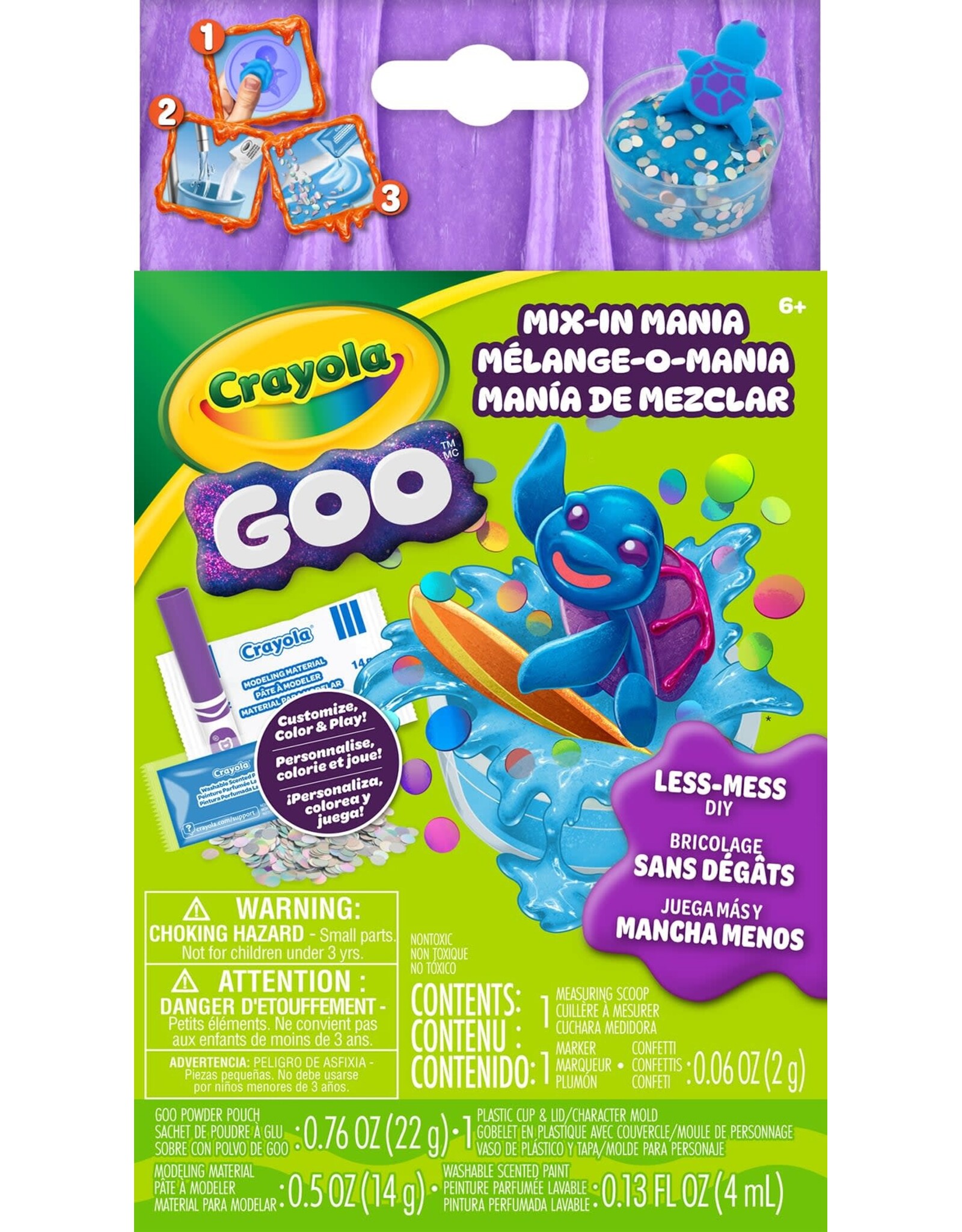 Crayola Goo Mix-in Mania - Turtle