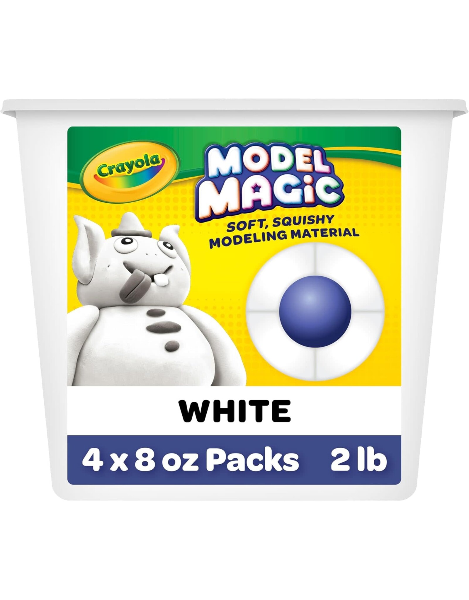 Crayola Crayola White Model Magic 2lb Resealable Bucket