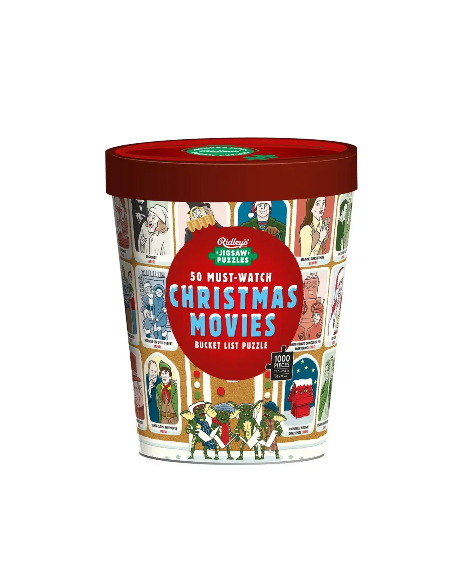 50 Must-Watch Christmas Movies Bucket List 1000pc