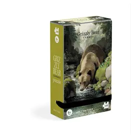 Tiny Puzzle Grizzly Bear 100pc
