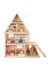Moulin Roty Grande Famille - Doll House with Furniture