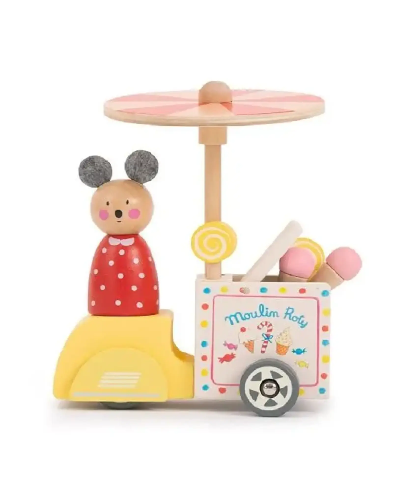 Moulin Roty Grande Famille - Ice Cream Delivery Tricycle