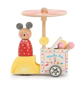 Moulin Roty Grande Famille - Ice Cream Delivery Tricycle