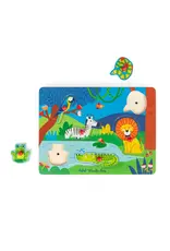 Moulin Roty Wooden Sound Puzzle Animals