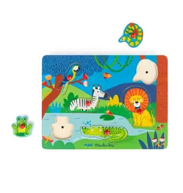 Moulin Roty Wooden Sound Puzzle Animals