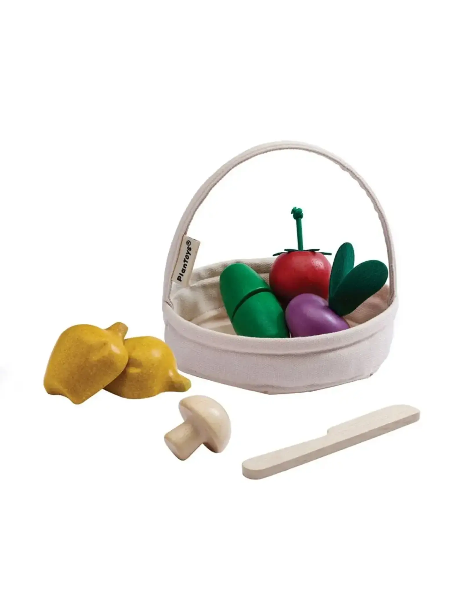 Plan Toys Rainbow Veggie Basket