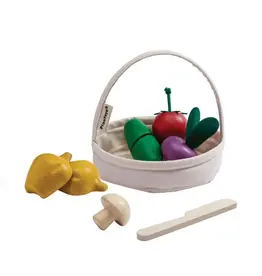 Plan Toys Rainbow Veggie Basket