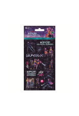 K-Pop Demon Hunters 4 Sheets Stickers