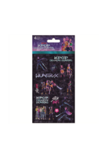 K-Pop Demon Hunters 4 Sheets Stickers