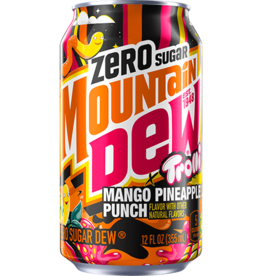 Mountain Dew Trolli Mango Pineapple Punch Zero Sugar