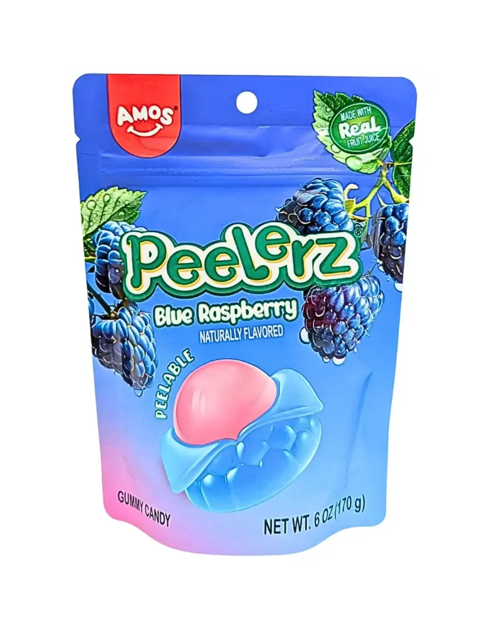 Amos Peelerz Blue Raspberry