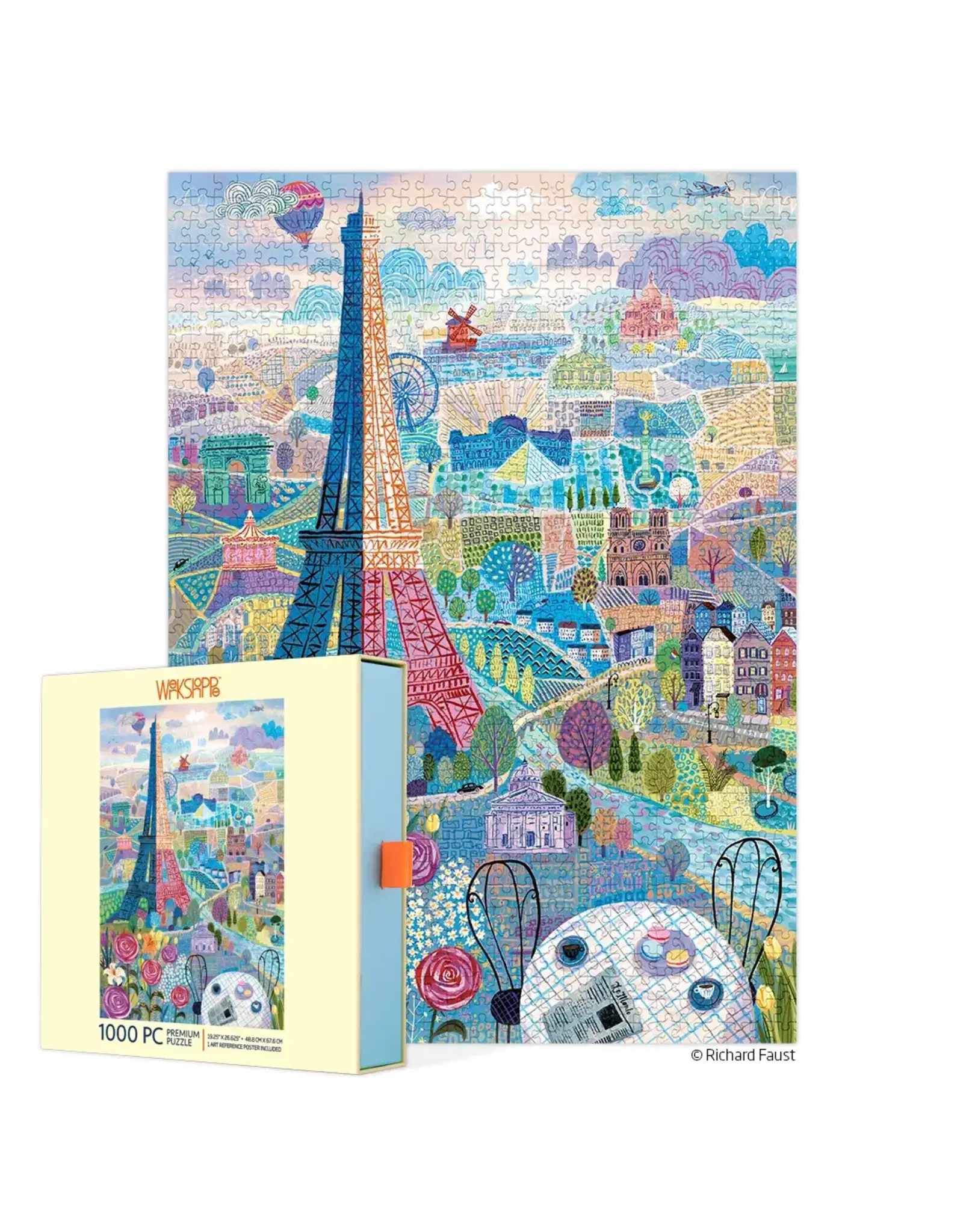 Werkshoppe Paris 1000pc