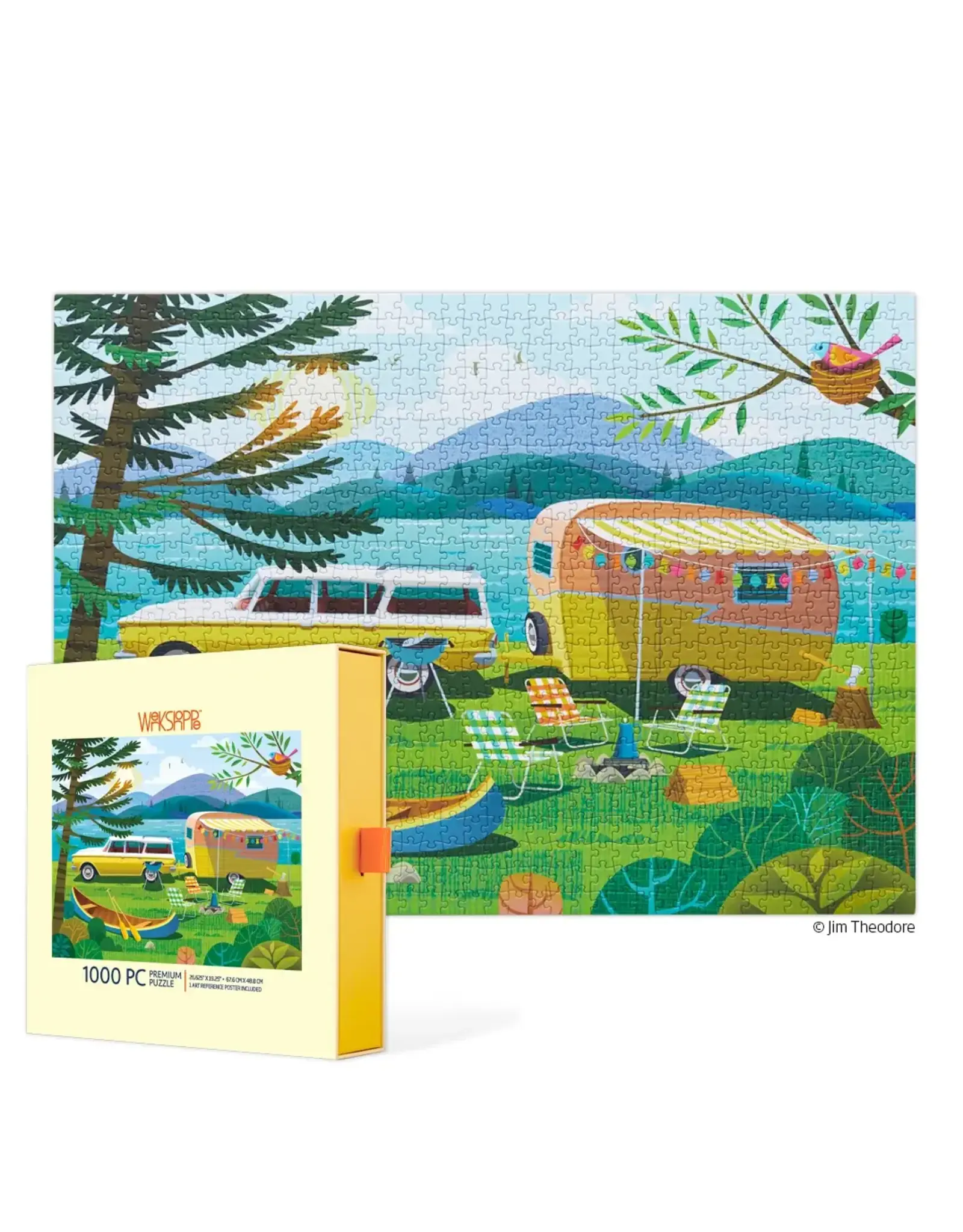 Werkshoppe Happy Camper 1000pc