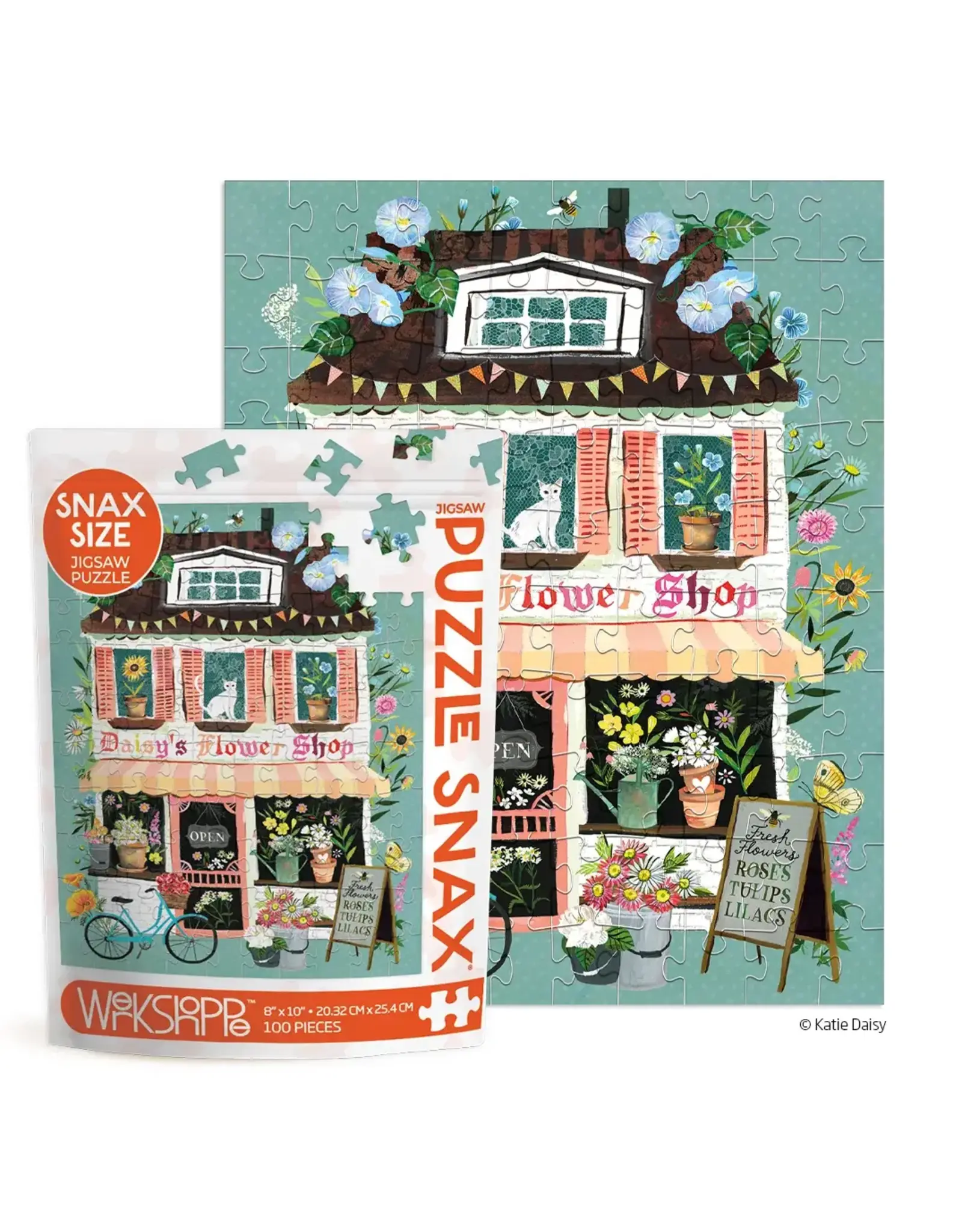Werkshoppe Daisy's Flower Shop 100pc