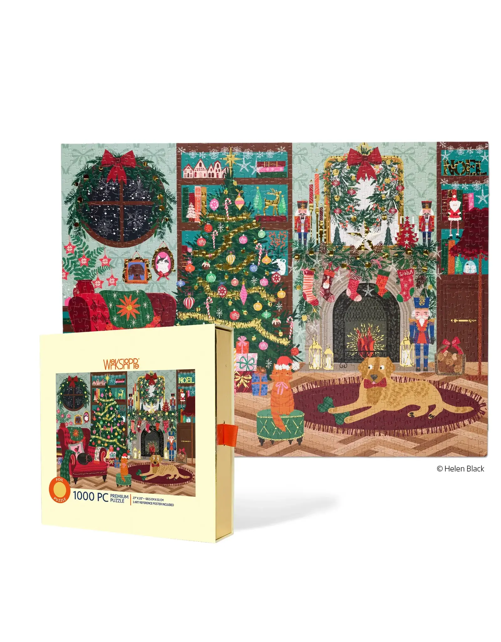 Werkshoppe Festive Family Room 1000pc