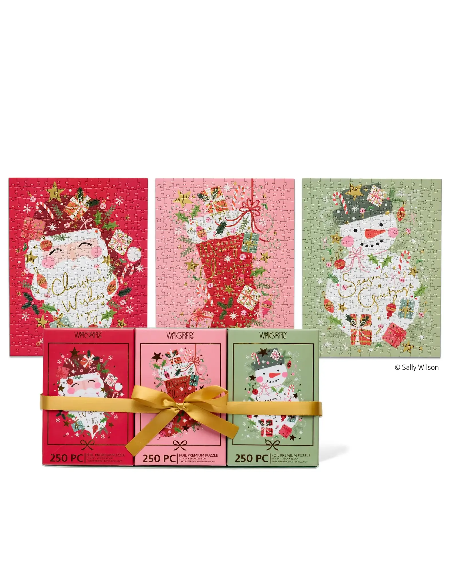 Werkshoppe Christmas Wishes 250pc Puzzle Set