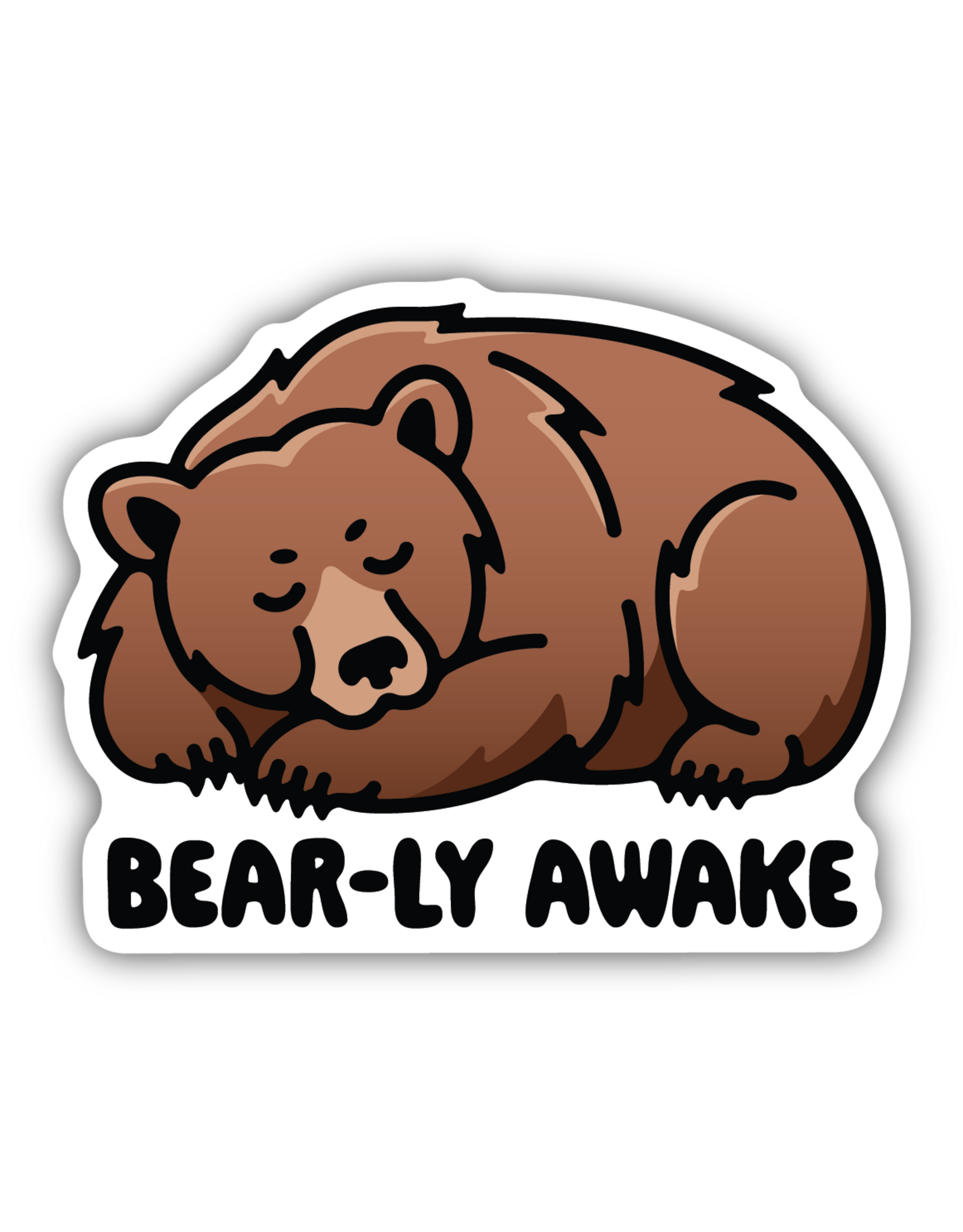 Stickers Northwest Bearly Awake Bear Sticker