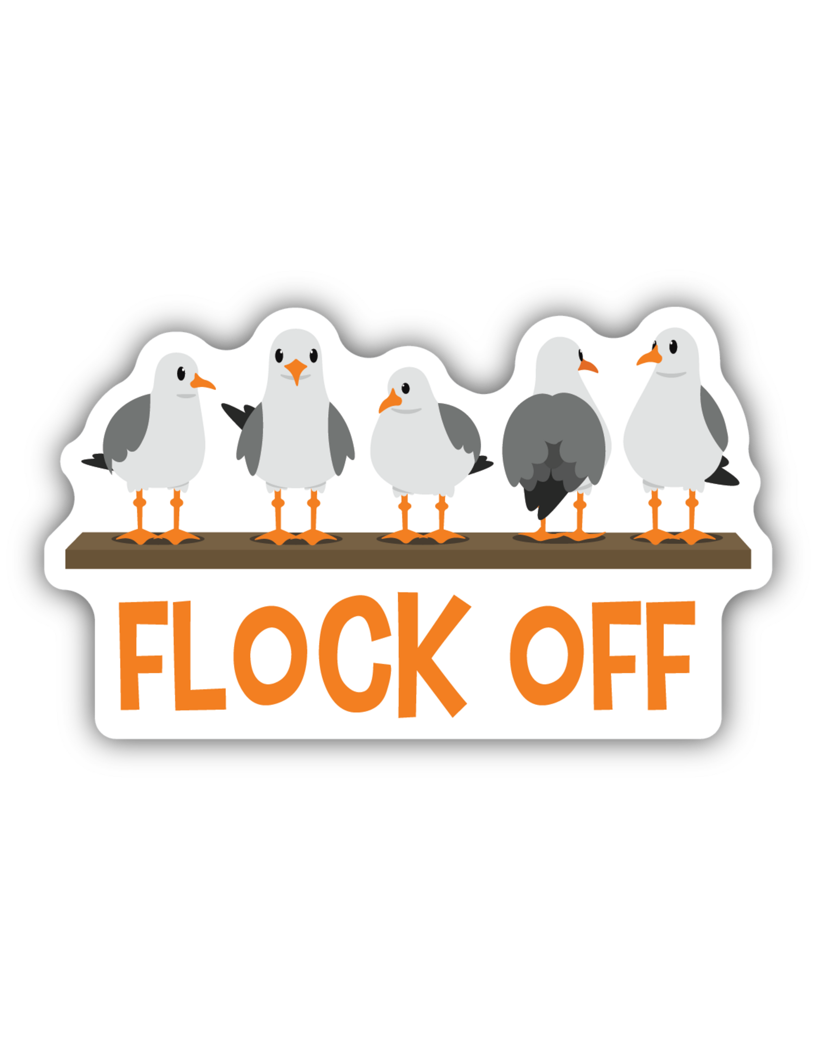 Stickers Northwest Flock Of Seagulls Sticker