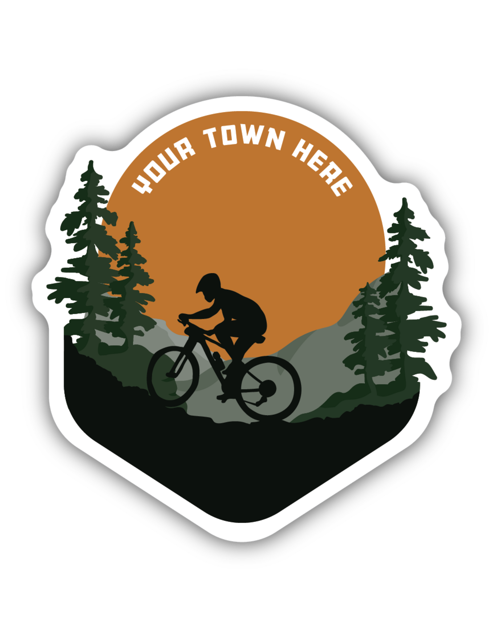 Stickers Northwest Off Road Biker Sticker (Kamloops)