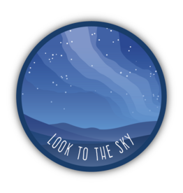 Stickers Northwest Look to The Sky Sticker