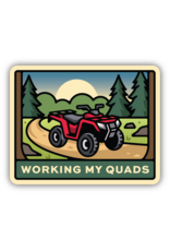 Stickers Northwest Work My Quads ATV Sticker