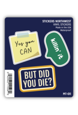 Stickers Northwest Snarky Encouragement Mini Trio Stickers