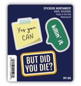 Stickers Northwest Snarky Encouragement Mini Trio Stickers