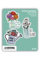 Stickers Northwest Floral Encouragement Mini Trio Stickers
