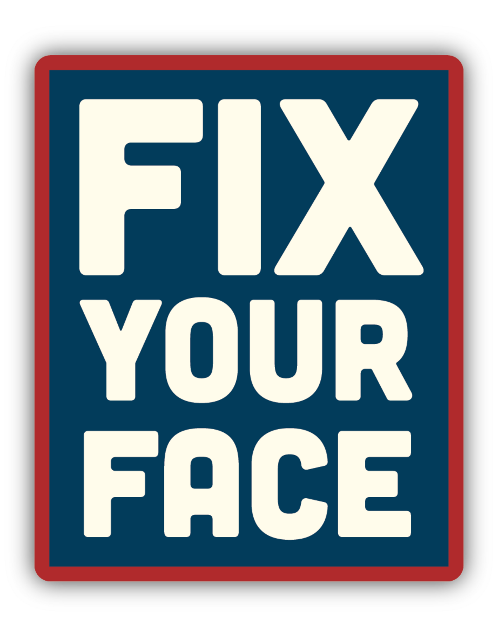 Stickers Northwest Fix Your Face Sticker
