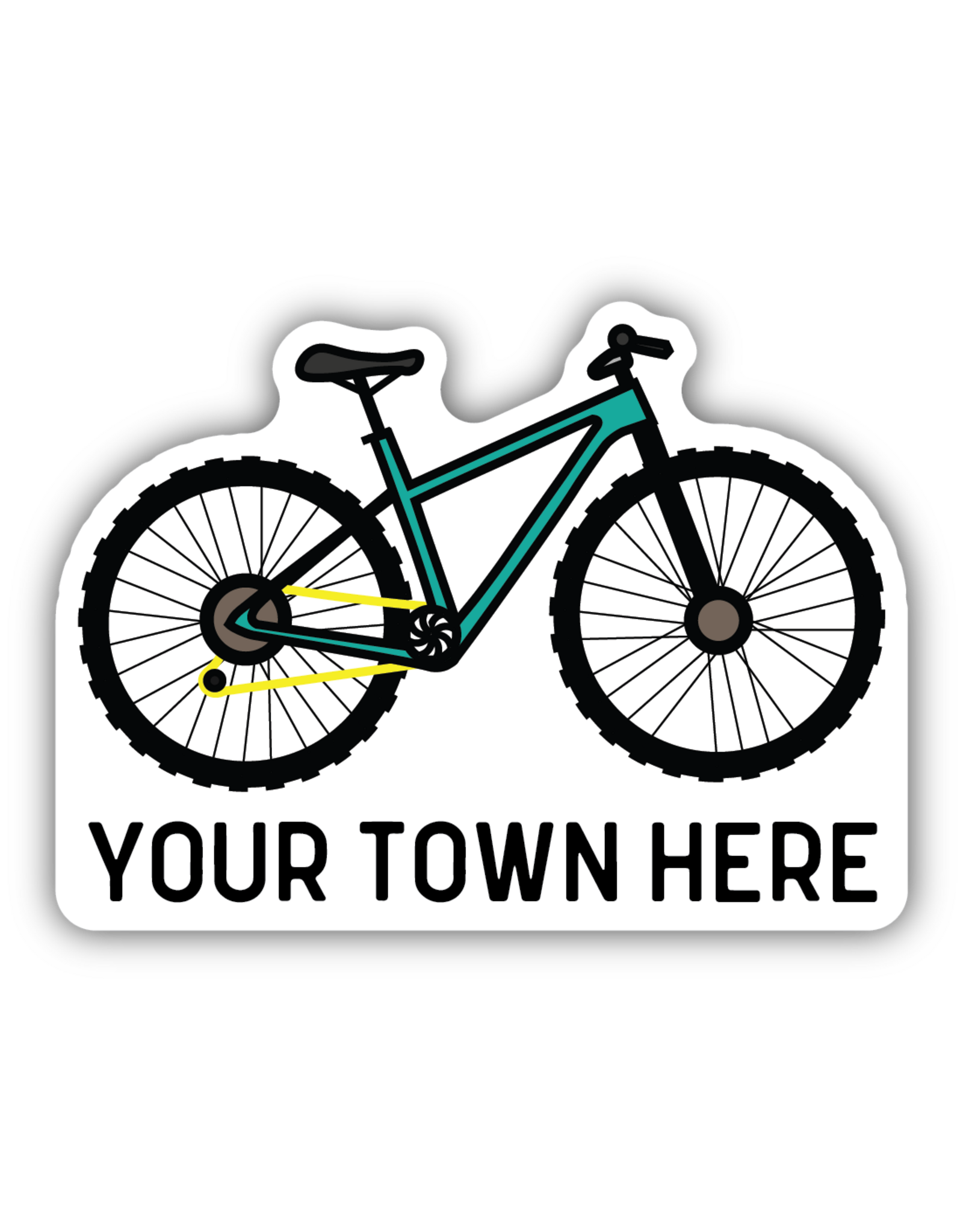 Stickers Northwest Kamloops Mountain Bike Sticker