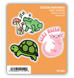 Stickers Northwest Cute Amphibian Mini Trio Stickers