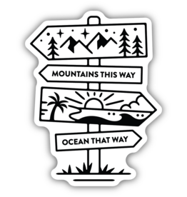 Stickers Northwest Nature Signpost Sticker