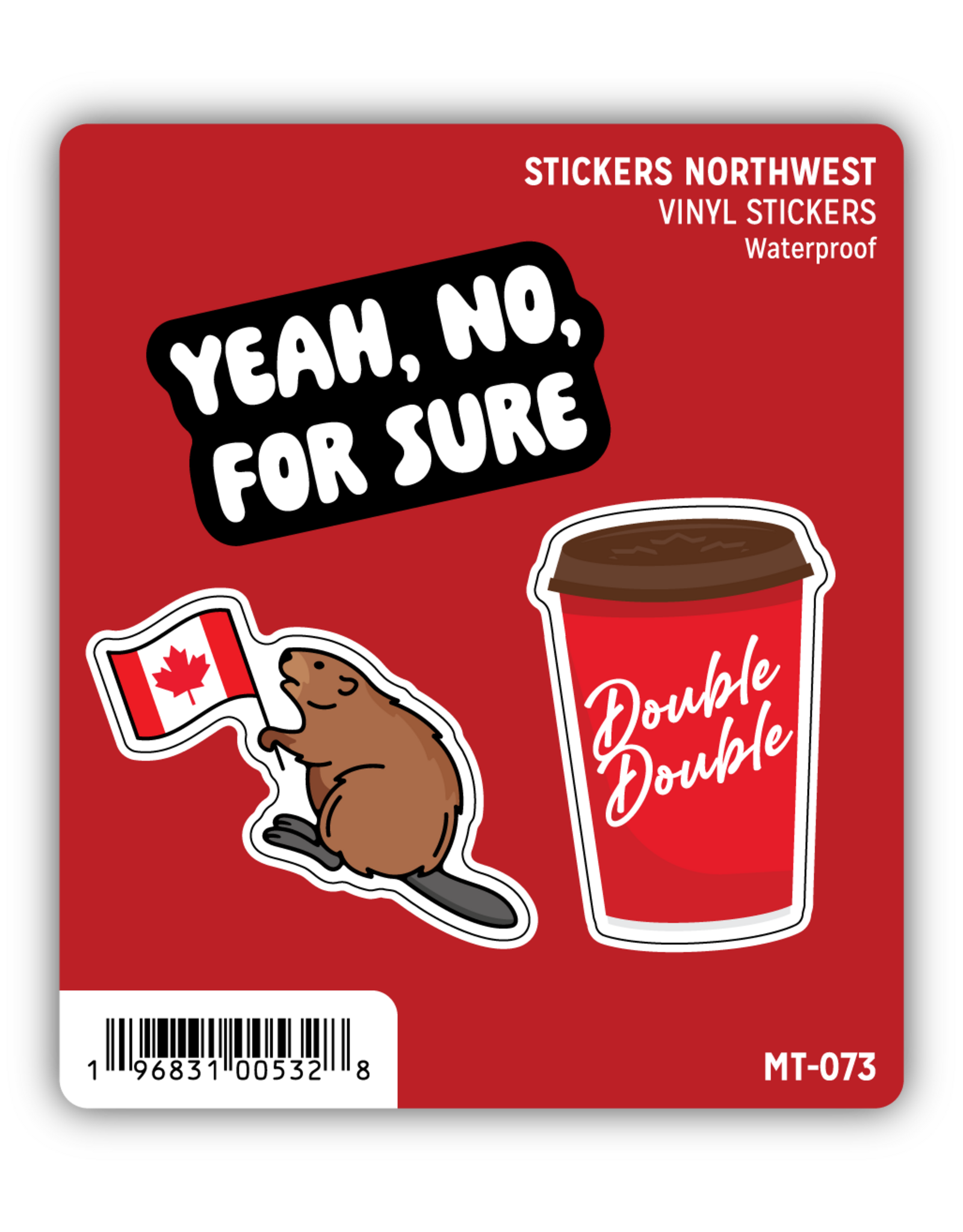 Stickers Northwest Canada 2 Mini Trio Stickers