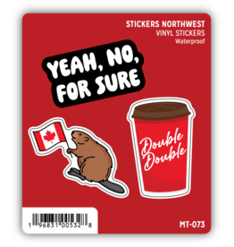 Stickers Northwest Canada 2 Mini Trio Stickers