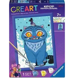 Ravensburger CreArt Paint by Number - KPop Demon Hunters - Derpy Tiger & Sussie Bird