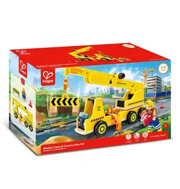 Hape Hape Mobile Crane & Construction Set