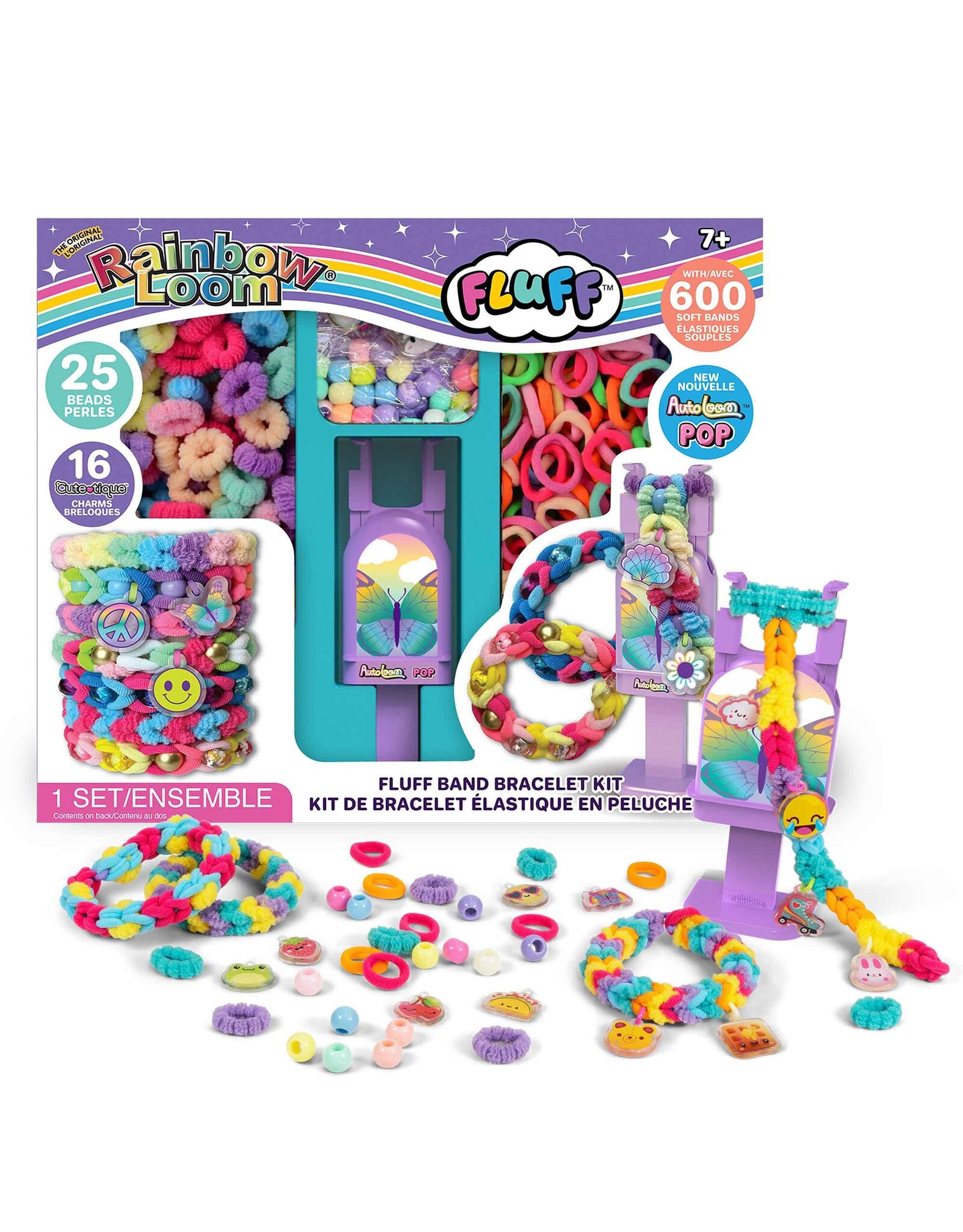 Rainbow Loom Fluff Kit