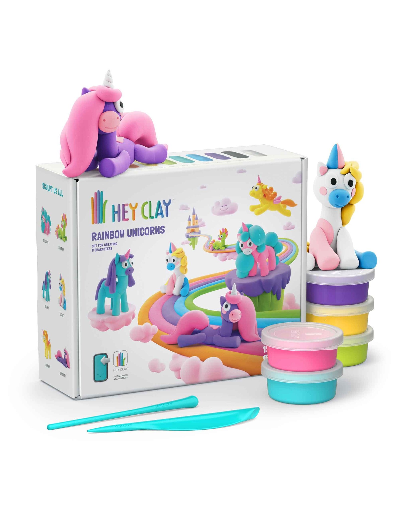 Hey Clay Hey Clay Rainbow Unicorns