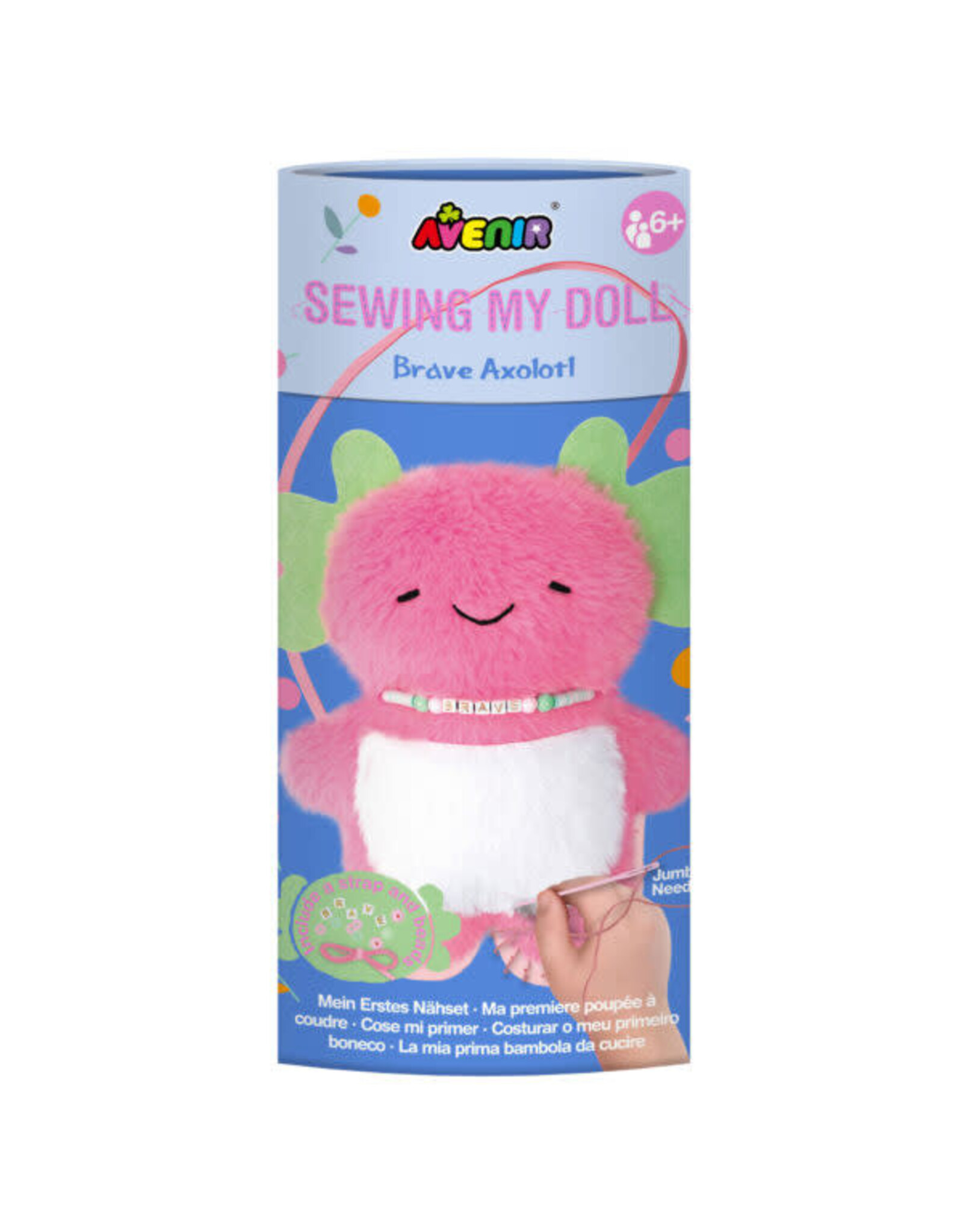 Avenir DIY Sewing - Sewing My Doll Brave Axolotl