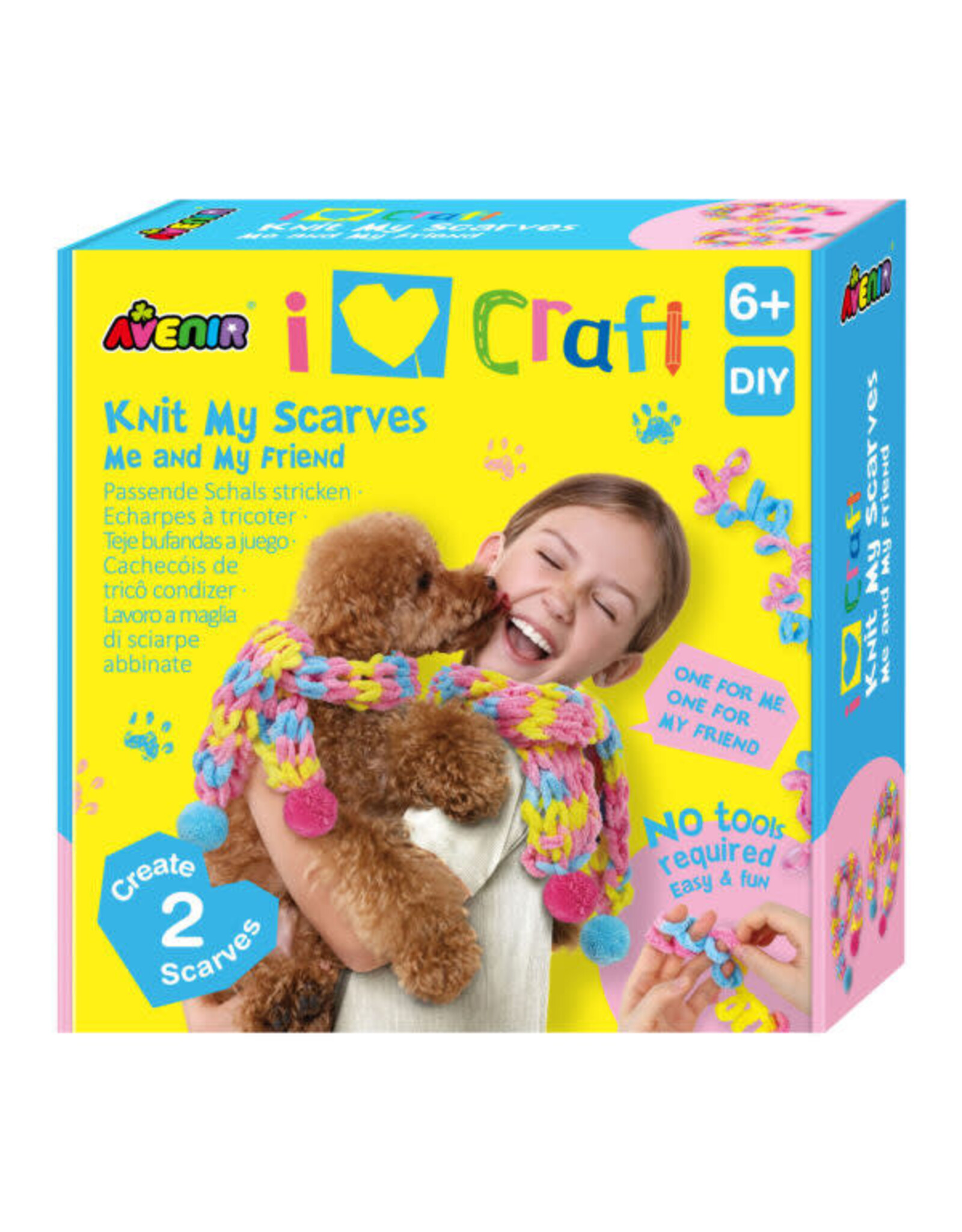 Avenir I Love Craft - Knit My Scarves Me & My Friend