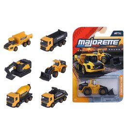 Majorette - 1:64 Volvo Construction Cars Assorted